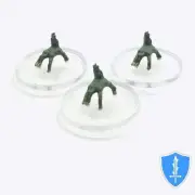 Crawling Claw x3 - Boneyard #3 D&D Icons of Realms Hand Miniature