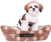 Otis & Claude Coral Velvet Pet Bed Pink, Extra Small