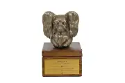 Papillon brown mailbox Art-Dog