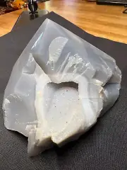 Druzy Agate Quartz Crystal Gemstone Tower Point Specimen 005