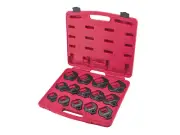 Crowsfoot Spanners Jumbo Metric Large Crows Foot Set 27mm to 50mm 1/2 Drive 14Pc