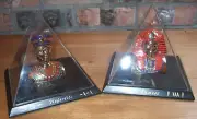 RAMSES & NEFERTITI in 6"x6"x5" Plastic Pyramids from King Tut Museum/FREE SHIP