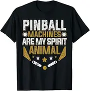 VidiAmazing Pinball Machine Spirit Animal - Arcade Game Pinball ds1272 T-Shirt