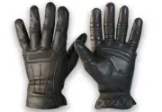 Bionic Gloves Men's Premium Cashmere-Lined Winter Gloves X-Large Black Leather