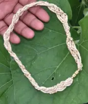 100% Original Tulsi Kanthi Mala Tulsi Pure Tulasi Holy Basil Beads Hare Krishna