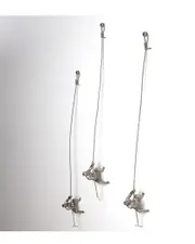 Global Views Climbing Men Wall Mount