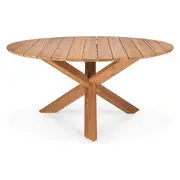 Ethnicraft Teak Circle Outdoor Dining Table