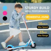 2024 New 250W Kids Electric Scooter 16KM/H 15KM Range Foldable E Scooter