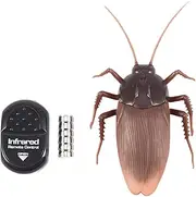 domoi Top Infrared Remote Control Mock Fake Ants/Cockroaches/Spiders RC Toy for Kids,Dark Brown