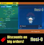 6IV Shiny Oshawott Pokemon Scarlet and Violet