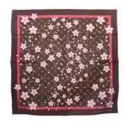 LOUIS VUITTON × Takashi Murakami Carré 70 M96102 Cherry Blossom Silk Scarf JPN