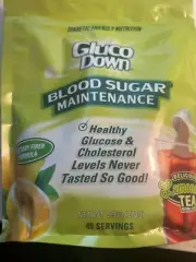 GLUCODOWN, Delicious Lemonade & Tea Mix, Patent Pending Dietary Fiber Formula fo