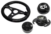 NRG 320 Sniper L Steering Wheel BK St CF S 170H Hub Gen3 Black Release Lock LB a