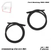 For Ford Mustang Fastback 1965 - 68 Front L+R Lower Door Rubber Weatherstrip