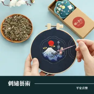 【蕉蕉購物】DIY刺繡香包平安符材料包(附薰衣草包 香囊 手做香包 禮物 刺繡材料包 車載掛件 吊飾 吉祥祈福)