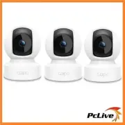 TP-Link Tapo C212 3 Pack Pan Tilt Security Wi-Fi Camera 2K HD Monitor Baby Pet