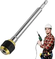 Quick Release Drill Bit Holder | Hex Shank Driver Extension Bit Holder - Versatile Accessories for Mechanics Beginners Enthusiasts Professionals