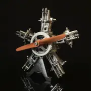 TECHING DIY 5 Cylinder Electric Mechanical Aircraft Radial Engine Model Kits That Runs 250+pcs