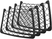 4PCS Large Elastic Net Storage Magazine Holder Rack Car/Caravan/Motorhome/Boat