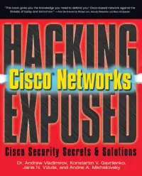 在飛比找博客來優惠-Hacking Exposed Cisco Networks
