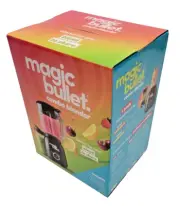 Magic Bullet Countertop Combo Blender 2 Sizes of Pitcher/Cup 3 Speeds - NIB