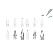 12Pcs Replacement Tips Compatible with Apple Pencil Nibs Protector Cover for Apple Pencil 2nd 1st Gen