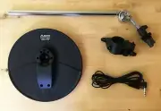 NEW Alesis Surge/Command Set: 10 Inch Single-Zone Cymbal, 21" Arm, Clamp,Cable 1