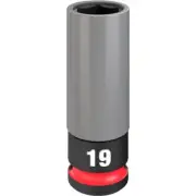 SHOCKWAVE Impact Duty&trade; 1/2 Drive 19MM Metric Lug Nut Wheel Socket New!