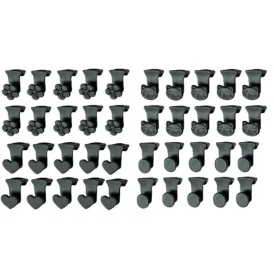 40PCS Space Saving Hanger Hooks, Clothes Hanger Connector Hooks for4993