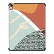 iPad Air 13-inch (M2/M3) iPad Impact Case Shapes and Lines 1 by aLILscribble