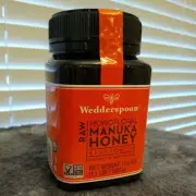 Wedderspoon 100% Raw Monofloral Manuka Honey KFactor 16 500g 17.6 oz New Zealand