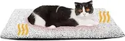 Heating Cat Pad, Self-Warming Pet Bed, Pet Heating Pad for Floors, Non-Slip Heating Pad for Pets, Outdoor Cat House Heating Pad, Dog Heating Pad for Winter, Pet Bed Heating Pad