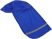 [SUPVOX] Riding Long Tail Hat Hard Hat Neck Shade Outdoor Cap Adjustable Sun Hat UV Protection Hat Light Covers Winter Face for Men Winter Balaclava Figs Cap Milk
