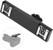 ElgnAura Lightweight Camera Accessory, Hot Shoe Splitter with Dual Hot Shoe Extension for DSLR and Camcorder Use (Canon-Specific)