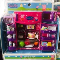 在飛比找旋轉拍賣優惠-佩佩豬 粉紅豬小妹 Peppa Pig 迷你廚具組 冰箱玩具