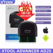 XTOOL Advancer AD20 OBD2 Car Engine BT Scanner Code Reader Diagnostic Scan Tool