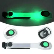 LED Light Up Armband Adjustable Wearable Running Arm Belt Glow The Dark for Runn