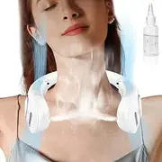 Portable Misting Fan Cooling Water White