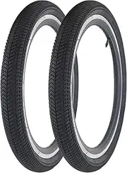 MAKELEN 2 Pack Kids Bike Tire 14x2.125 16x2.125 Folding Tire for Kids Bikes Compatible Fits Most Kids Bikes