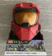 Mega Construx Halo Red Spartan Helmet “Escape” Building Set GYG57