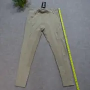 Turnhier Equestrian Pants Size XL Pockets Beige Leggings Horseback Riding