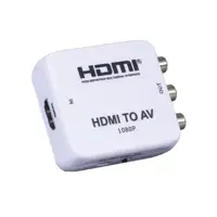 在飛比找momo購物網優惠-【伽利略】HDMI TO AV轉接頭