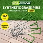 Mobi Artificial Grass 17mm Synthetic Fake Lawn 20~60SQM Turf Plastic Olive