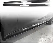 Carbon Fiber Car Side Skirt Compatible for BMW F22 M2 MP Style Extension Door Edge Protetive Decoration Auto Accessories