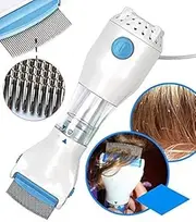 Basketo Lice Comb Capture 4 Filter Trap Head Lice And Eggs Removed From Comb Head Nits Capture Comb Electrical Head Lice Comb Eggs Remover Hair Lice Comb Vacuums Machine for lice removed
