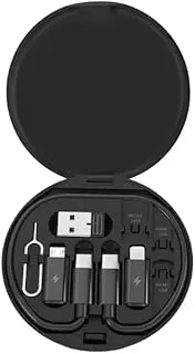 USB Charging Cable Kit, 60W Type C to Lightning Adapter Set, Multiple Connectors