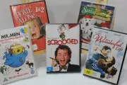 Home Alone 1+2, Scrooged, Santa Paws 2, It's A Wonderful Life, Mr. Men BRAND NEW