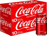 Coca-Cola Classic Soft Drink Multipack Cans 20 x 375 mL