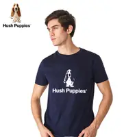 在飛比找蝦皮購物優惠-現貨 Hush Puppies LOGO印花休閒圓領短袖T恤