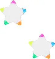 Tofficu Fluorescent Star Highlighter Pen Color Graffiti Markers for Students Lightweight Compact for DIY Projects Scrapbooking and Note Taking